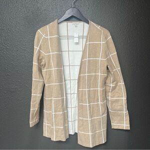 Talbots longline Duster Cardigan